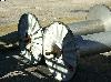  ALUMINUM WARP BEAMS, 32" diameter x 54-1/2",